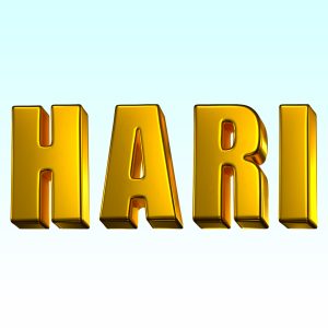 FN : 281 3D GOLD LETTER