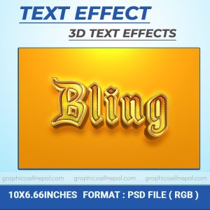 FN : 299 Modern Golden Text Effect