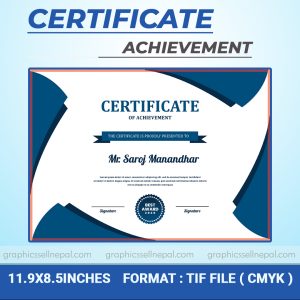 FN : 4030 Certificate Design