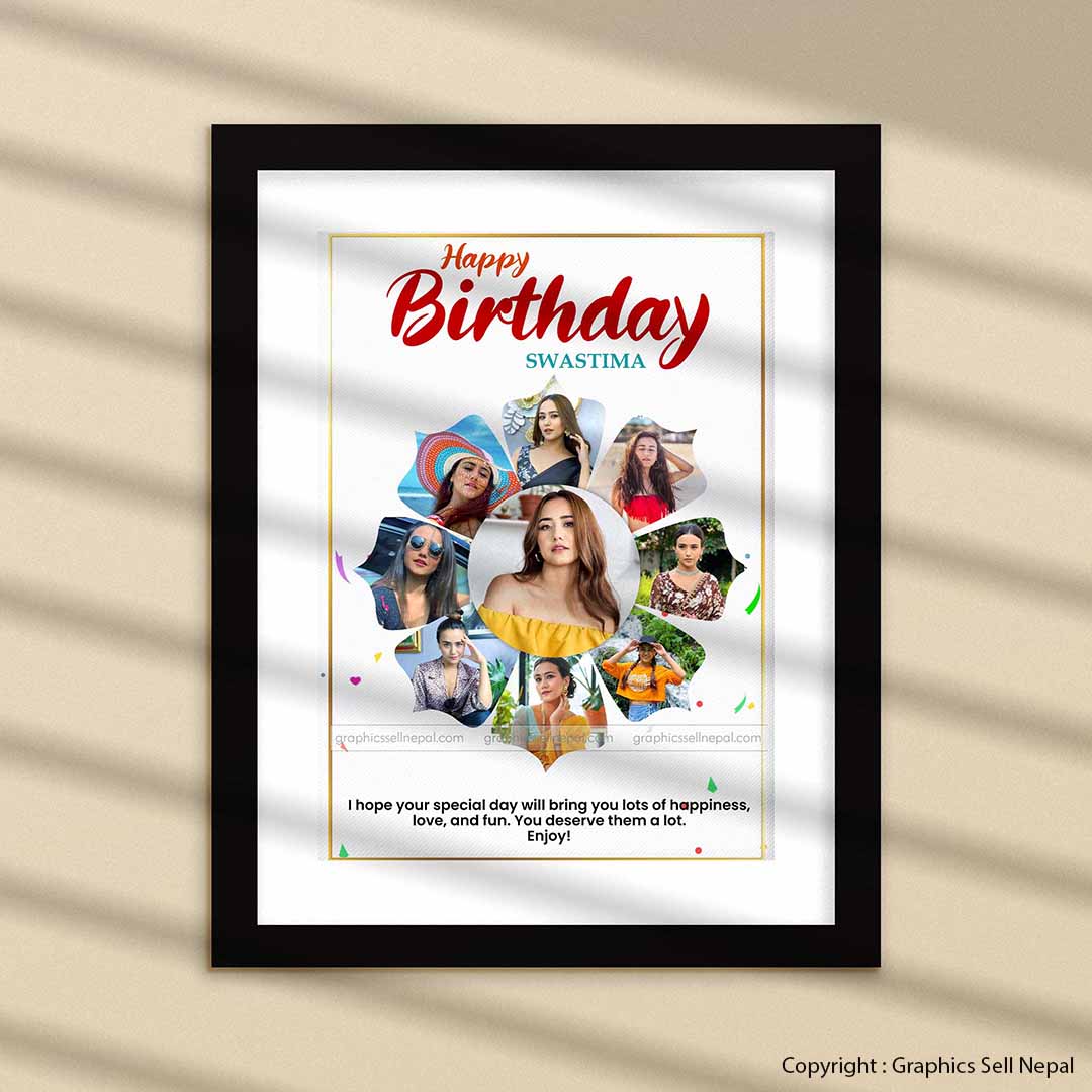 FN : 4046 Photo Frame Mockup