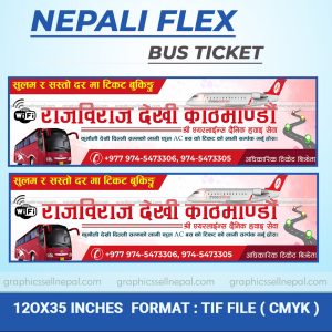 FN : 5120 Bus Ticket Nepal