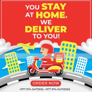 FN : 4169 Delivery Poster Template