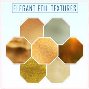 FN : 5324 Elegant Foil Textures