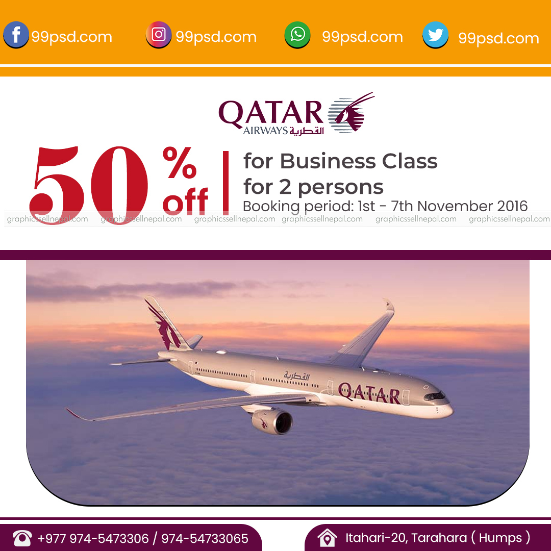 FN : 4300 Qatar Airways