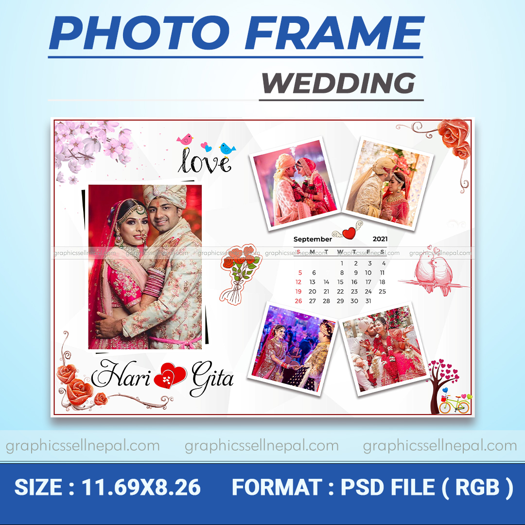 FN : 4983 Photo Frame (Wedding)