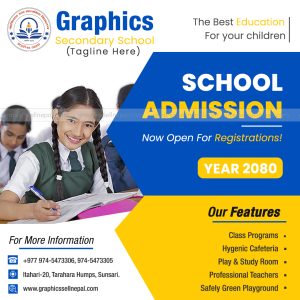 FN : 12027 School Admission Open Post Design