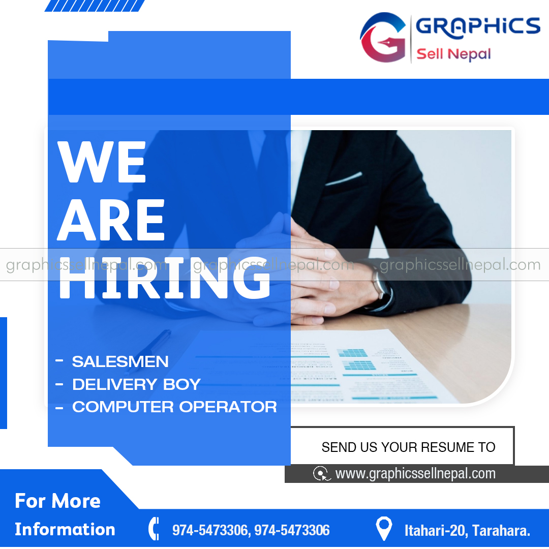 FN: 12068 Job Vaccancy