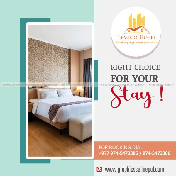 FN : 15035 Hotel Banner PSD – Graphic Sell Nepal