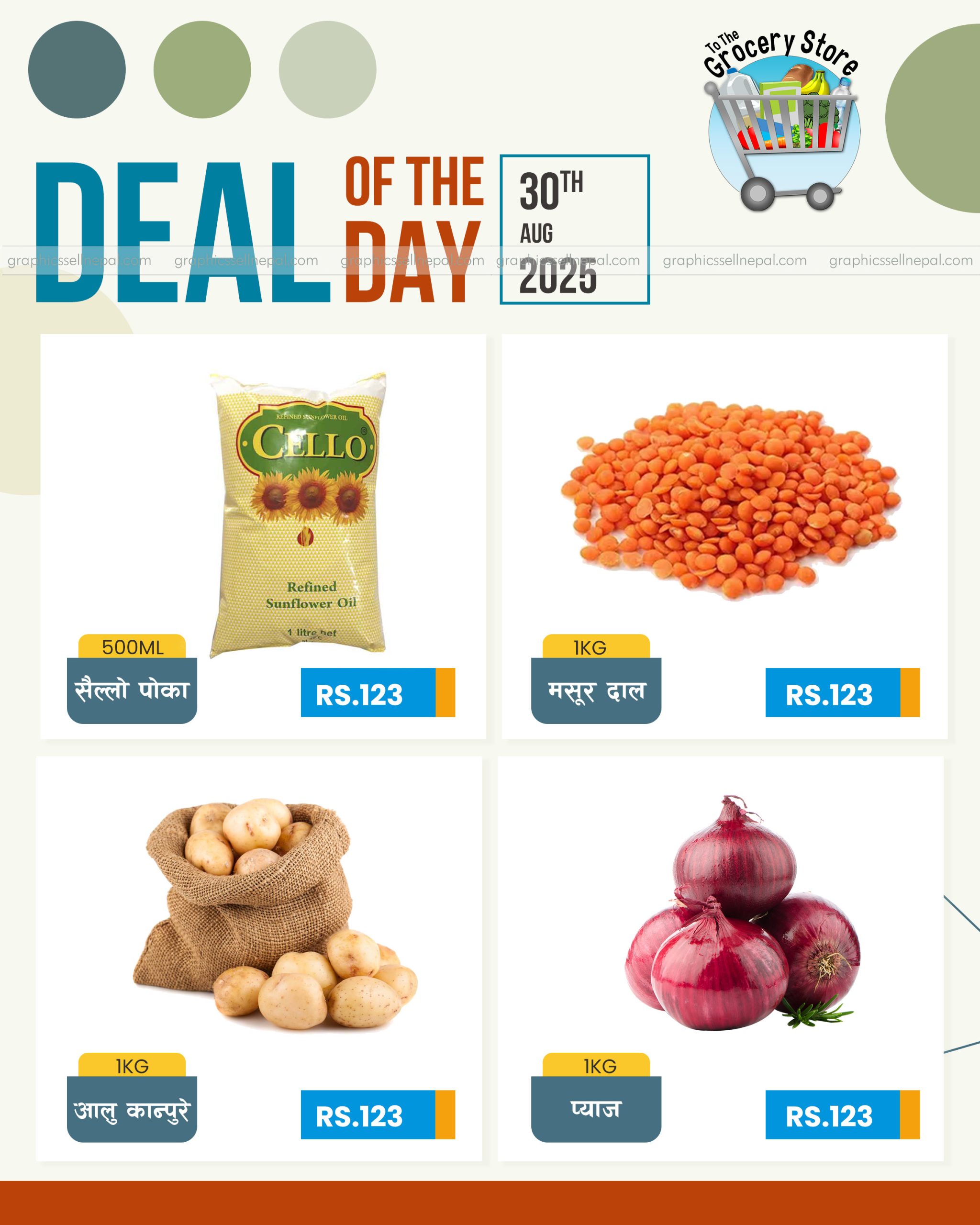 FN : 15052 Psd Shopping Flyer - Image 2
