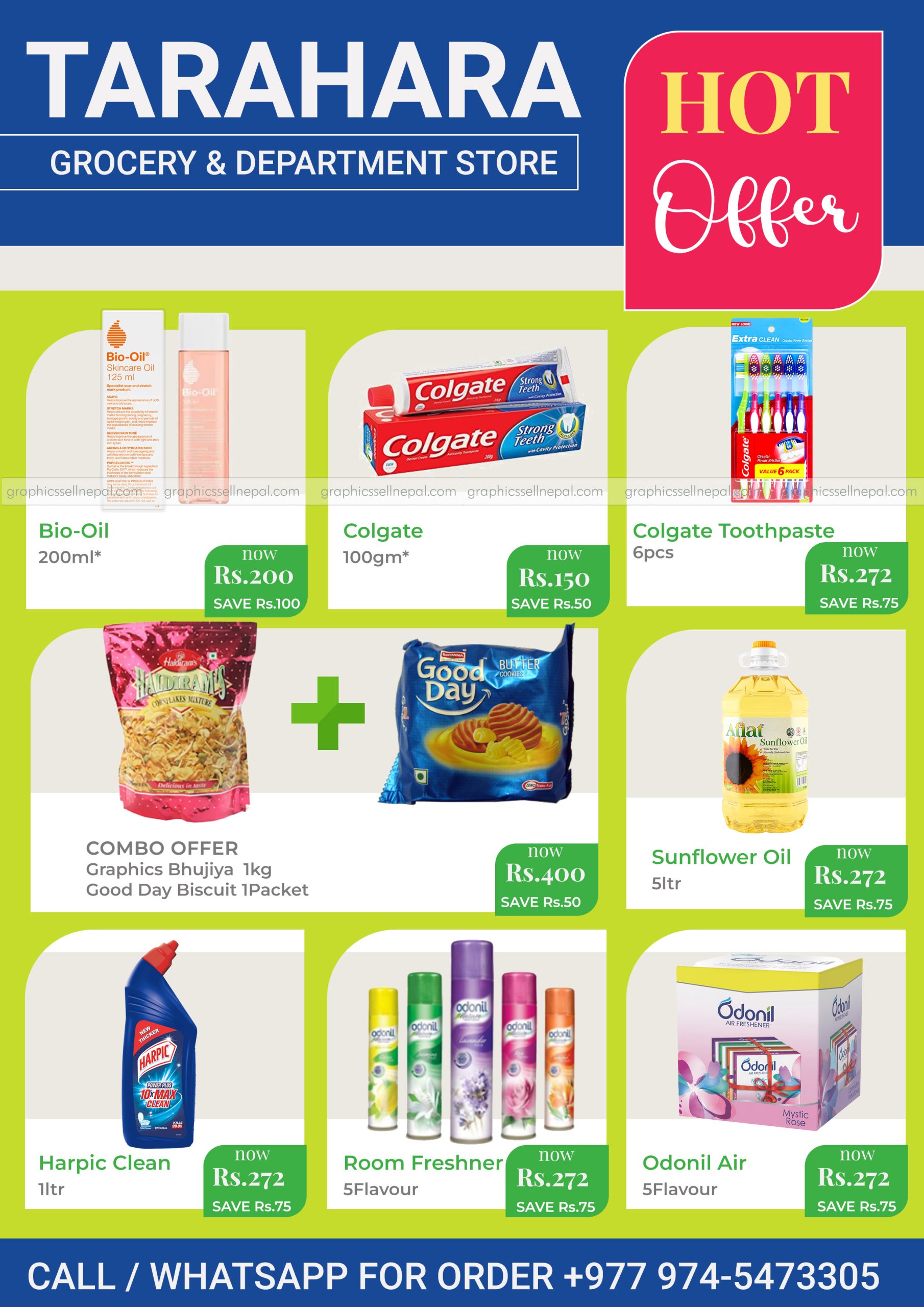 FN : 15053 Grocery Store Flyer PSD - Image 2