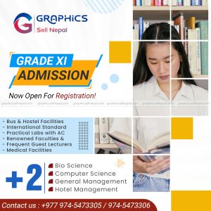 FN : 15060 Grade XI Admission Open