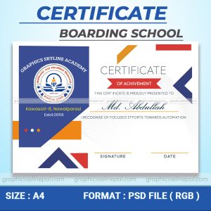 FN : 15065 Certificate Of Appreciation