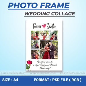 FN : 16056 Wedding Collage Frame