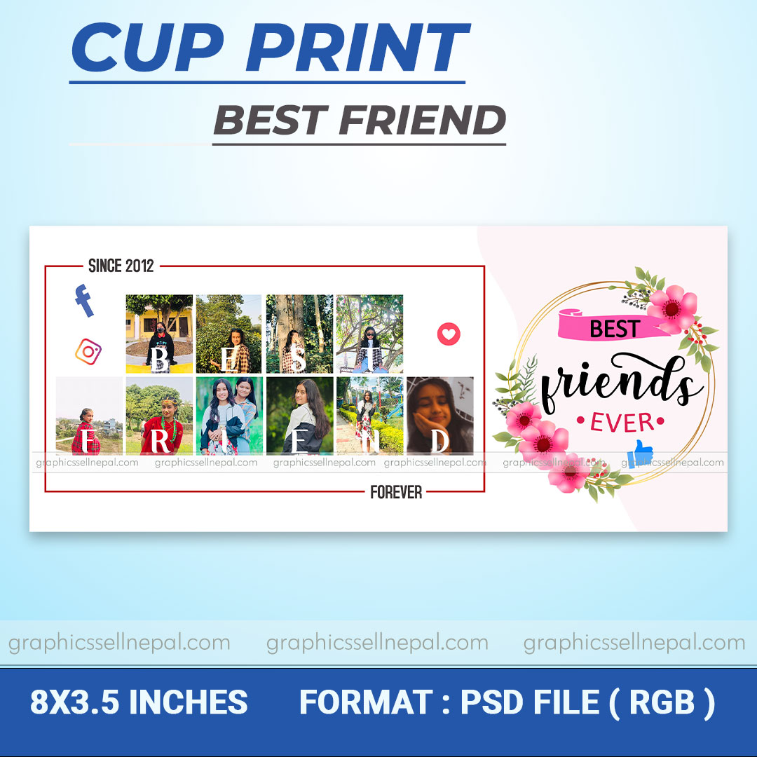 FN : 16047 Best Friend Mug Print