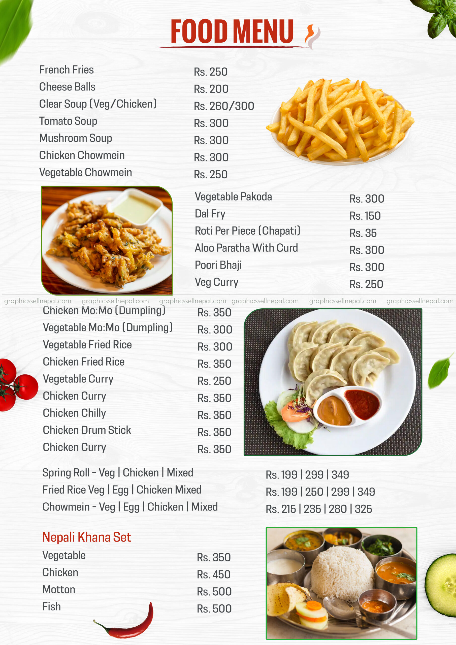 FN : 18105 Menu - Image 2