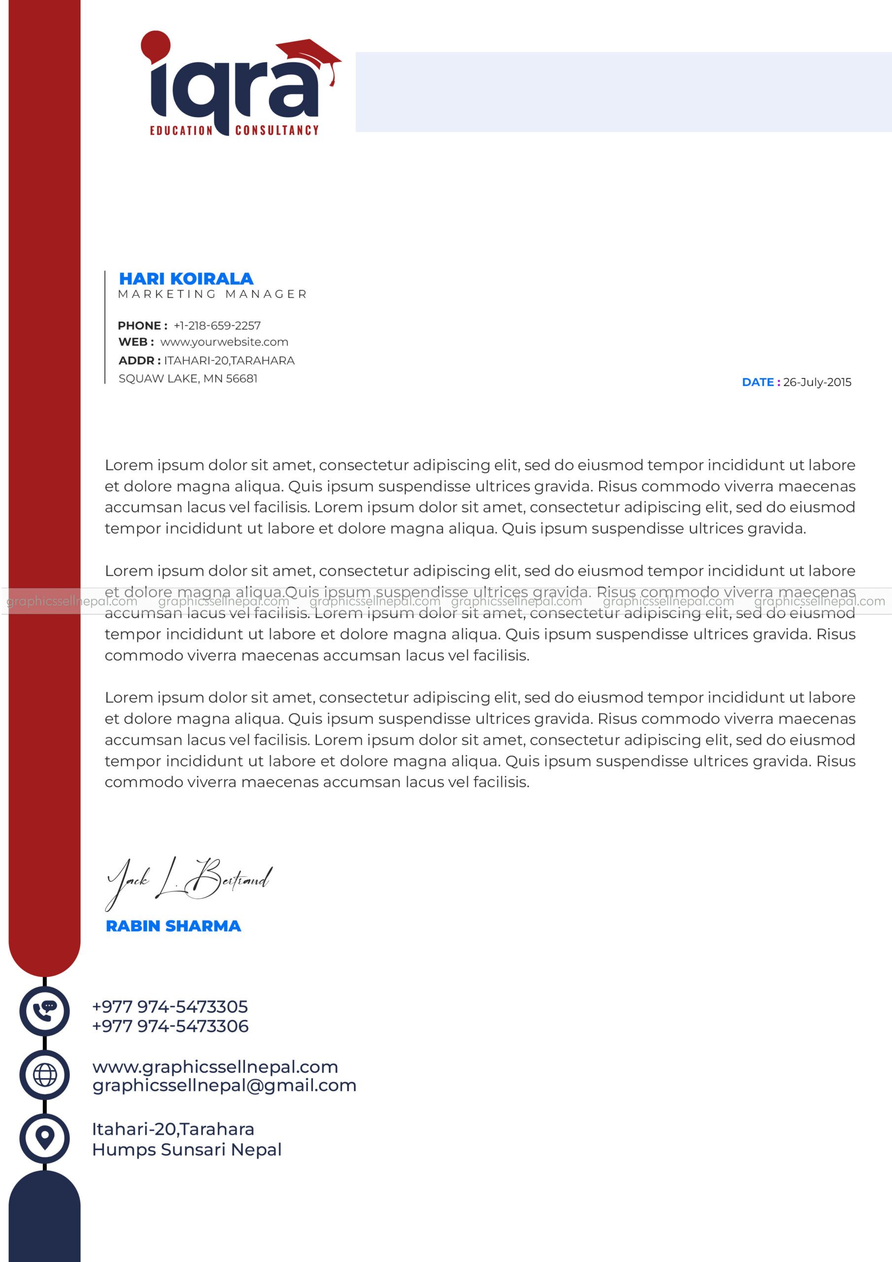 FN : 18175 Letter Head - Image 2