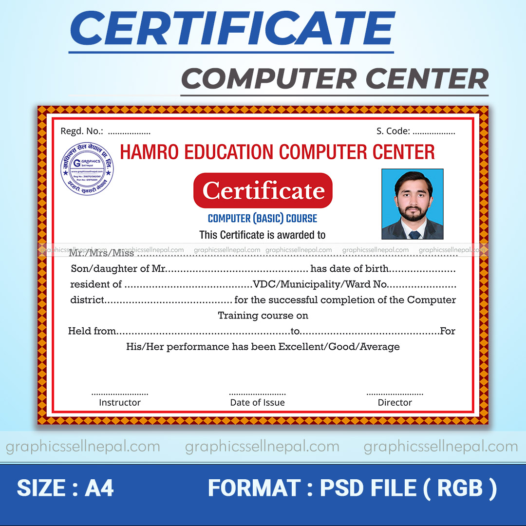 FN : 18438 Certificate Design