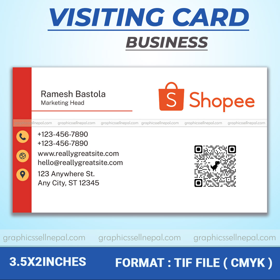 FN : 18505 Visiting Card